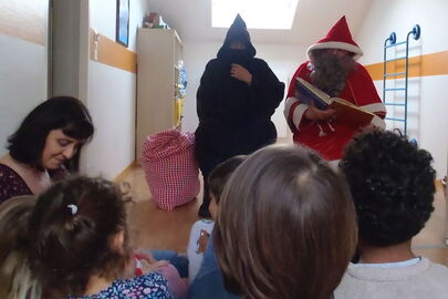 Der Samichlaus in der Kita Chinderstube