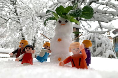 Schneemann in der Kita