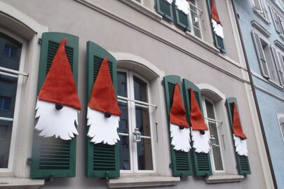 Fensterdekoration Kita Chinderstube Olten